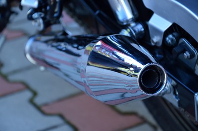 Motocykl Jawa 350 OHC SCRAMBLER - červený